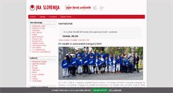 Desktop Screenshot of jka-slovenija.si