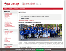 Tablet Screenshot of jka-slovenija.si